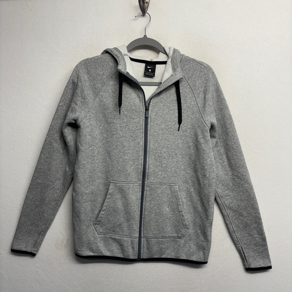 Nike Gray Full Zip Hoodie S Women's‎